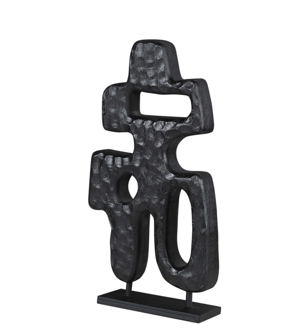 Chiseled Silhouette Sculpture Small