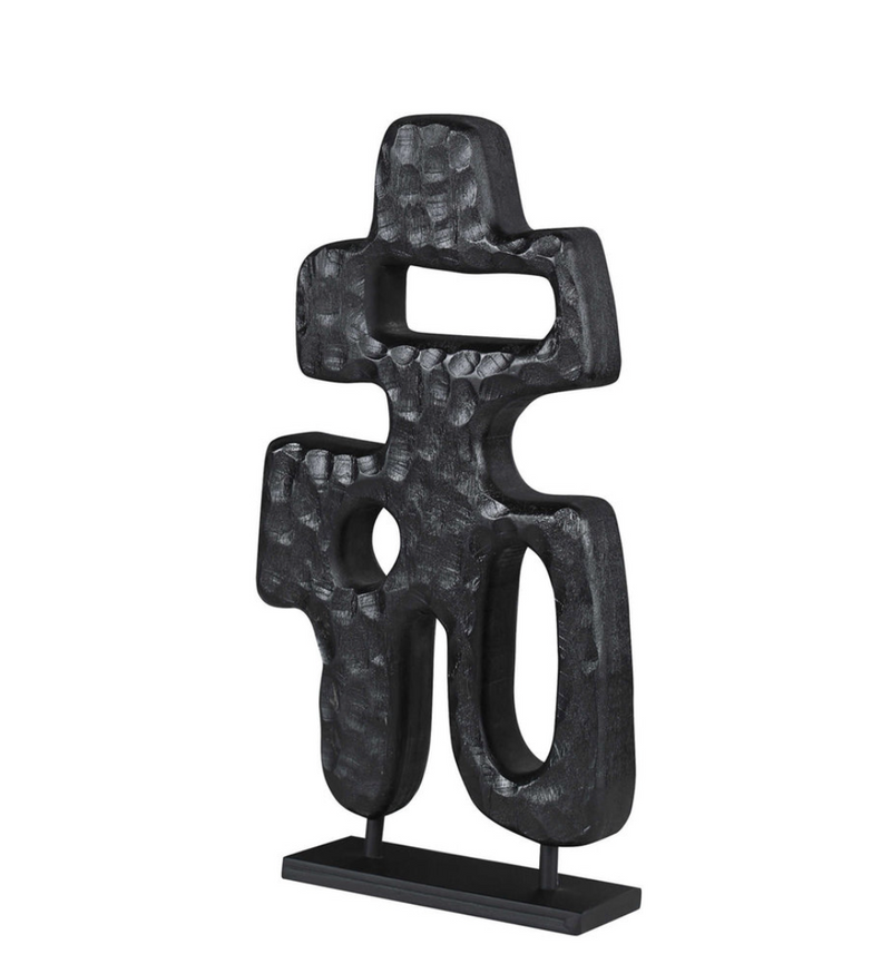 Chiseled Silhouette Sculpture Small