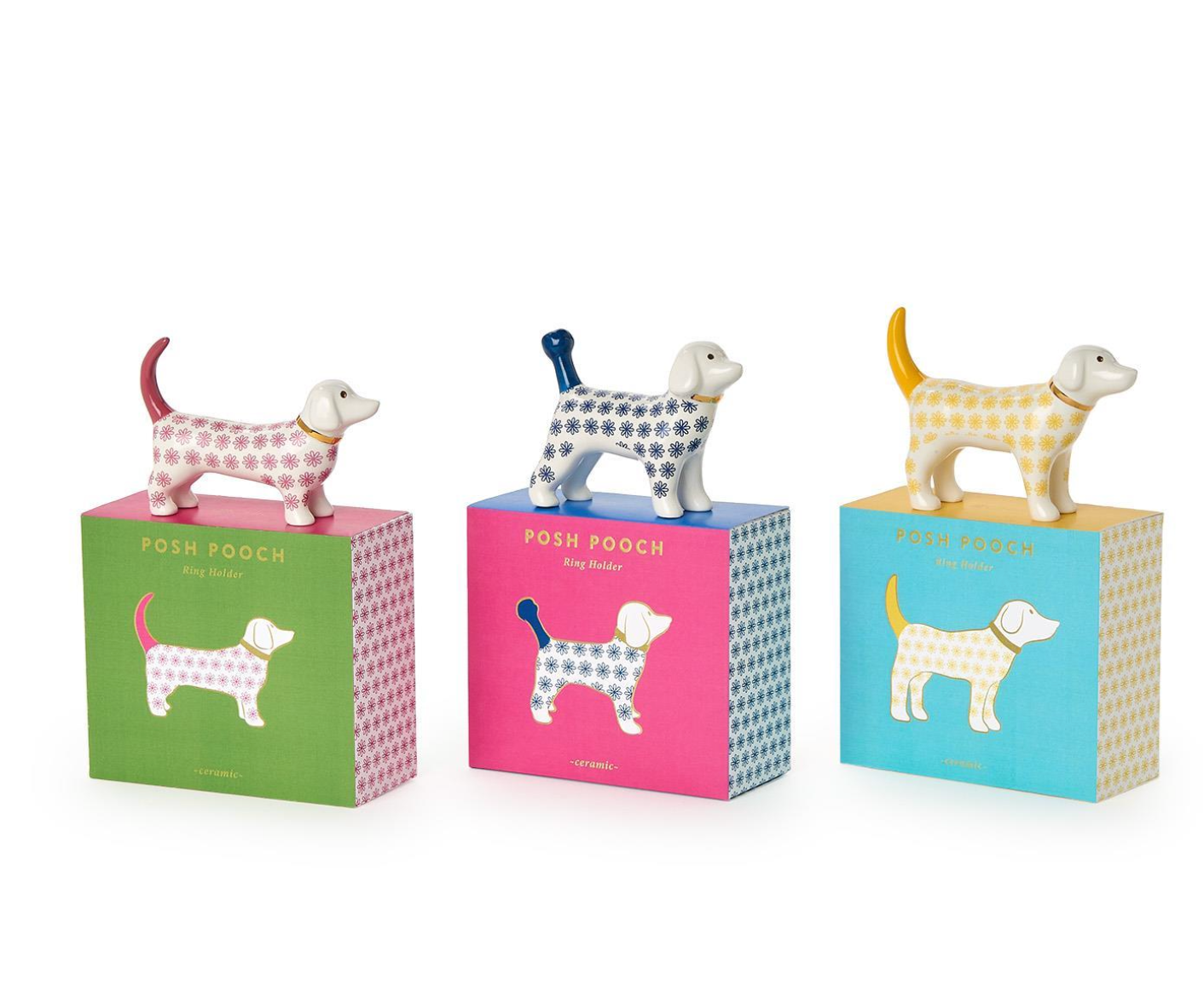 Dog Lover Ceramic Ring Holder
