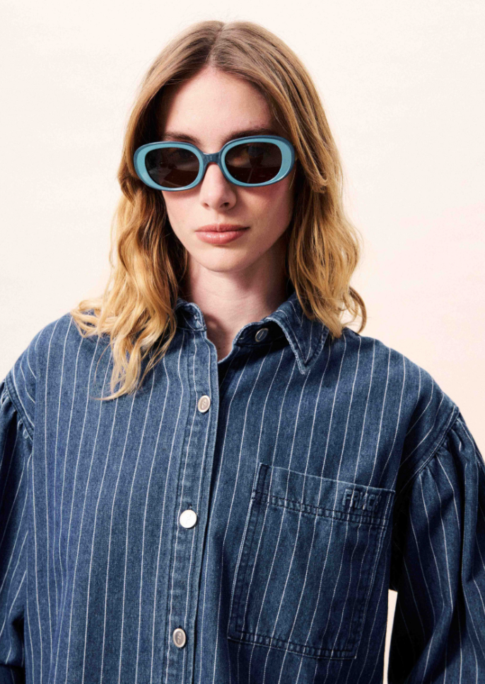 Fidelia Shirt Jean Blue