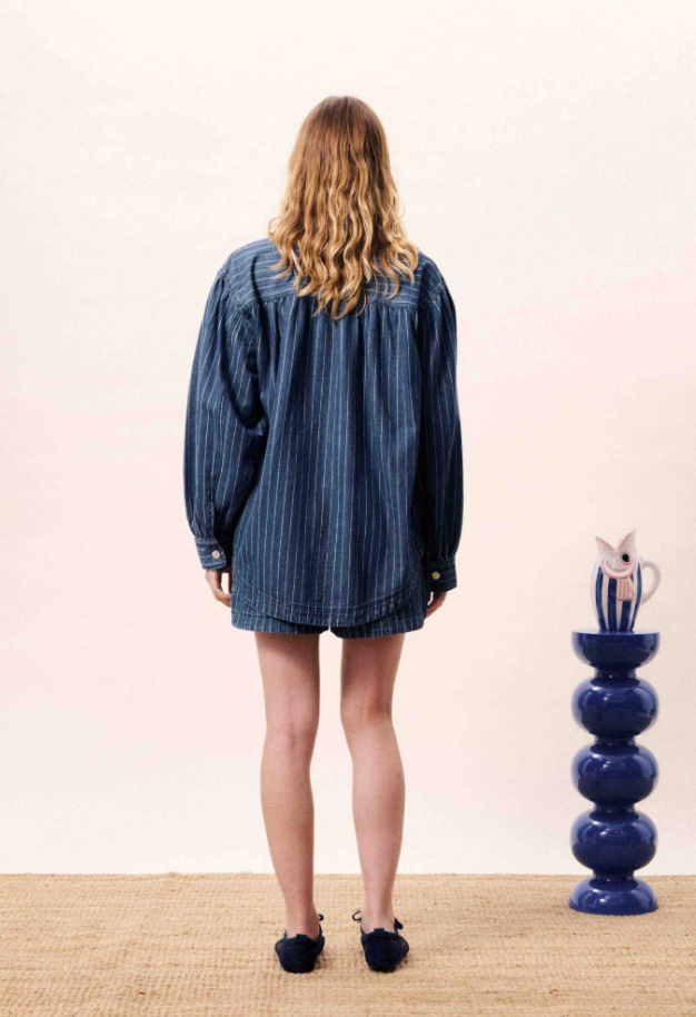 Fidelia Shirt Jean Blue