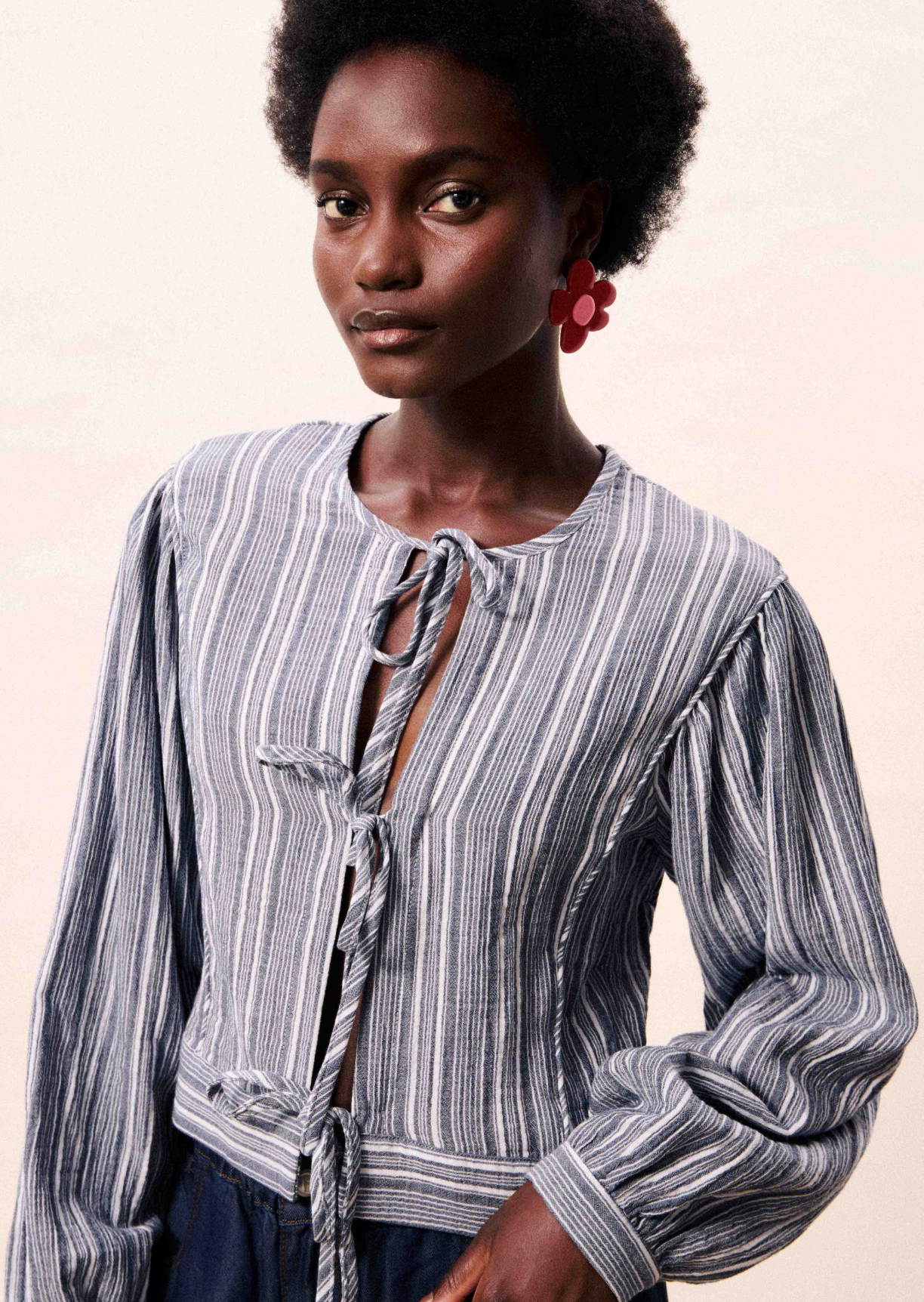 Metis Blouse Jean Blue