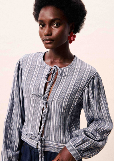 Metis Blouse Jean Blue