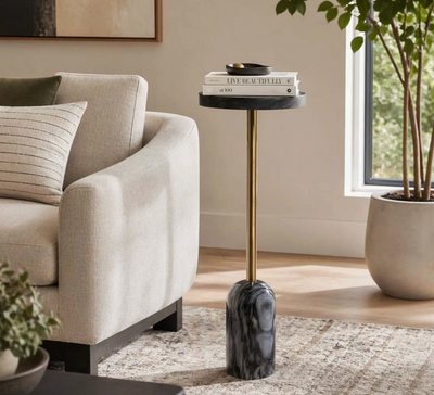 Oxford Tall Marble Table