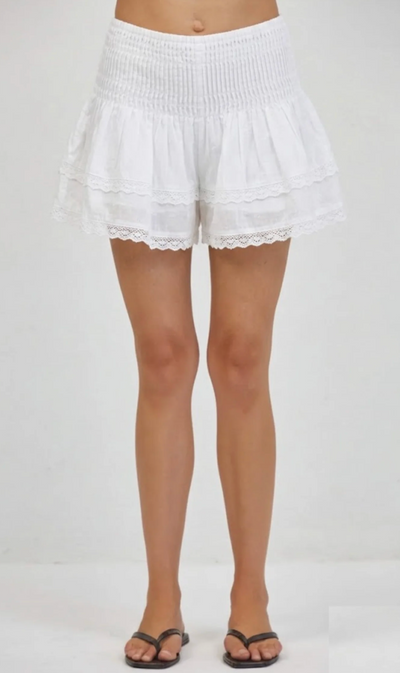 Phoebe Shorts Off White