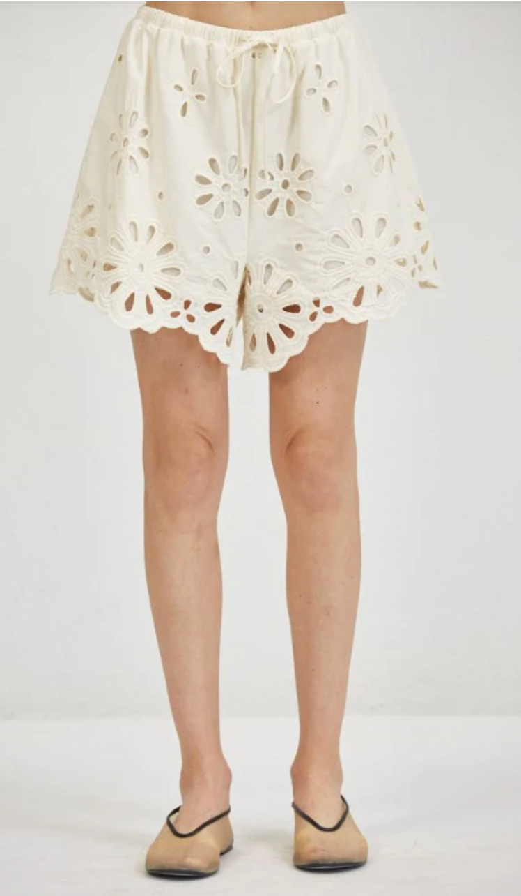 Leonor Shorts Cream