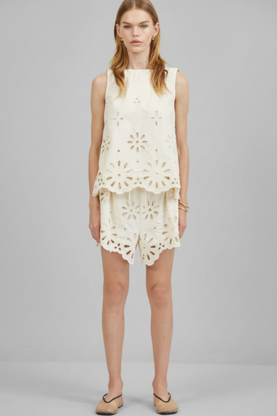 Leonor Top Cream