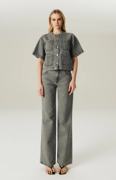 Lint Shirt Jeans Grey