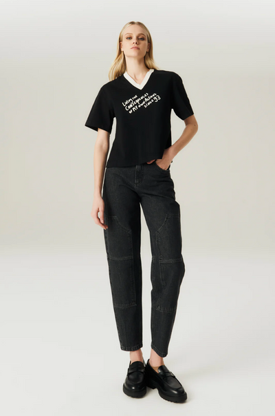 Claudia Pant Jean Black