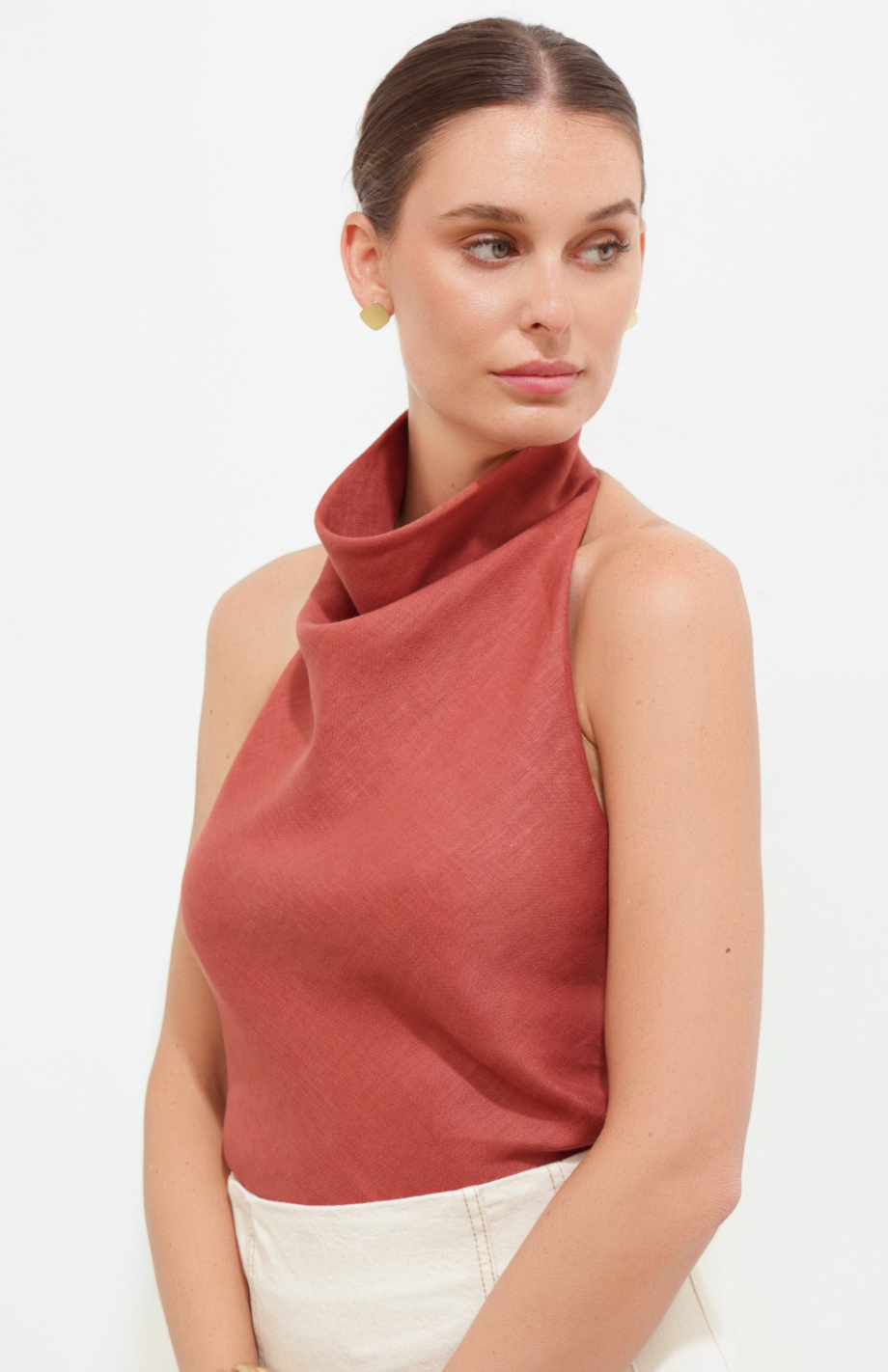 Iciar Blouse Ganache