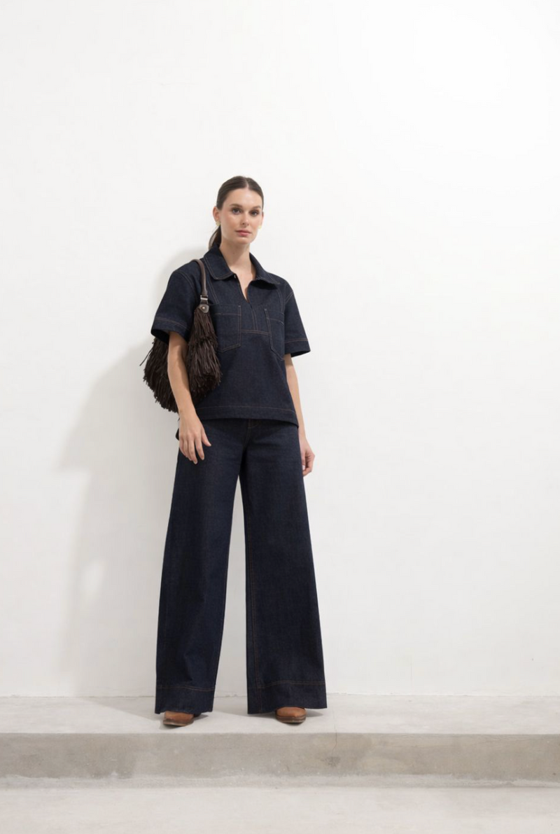 Rubi Pant Indigo Denim