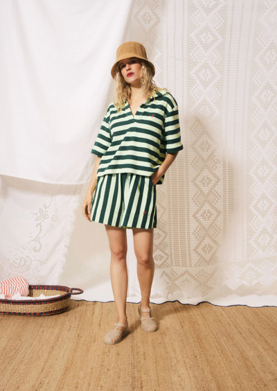 Paola Polo Top Green Lemon