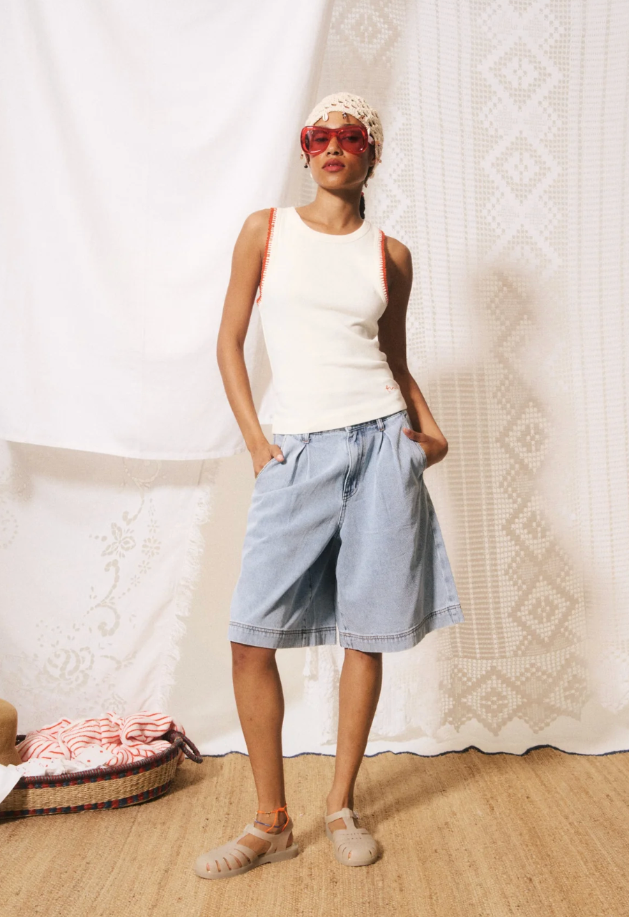 Immacolata Tank Top Cream