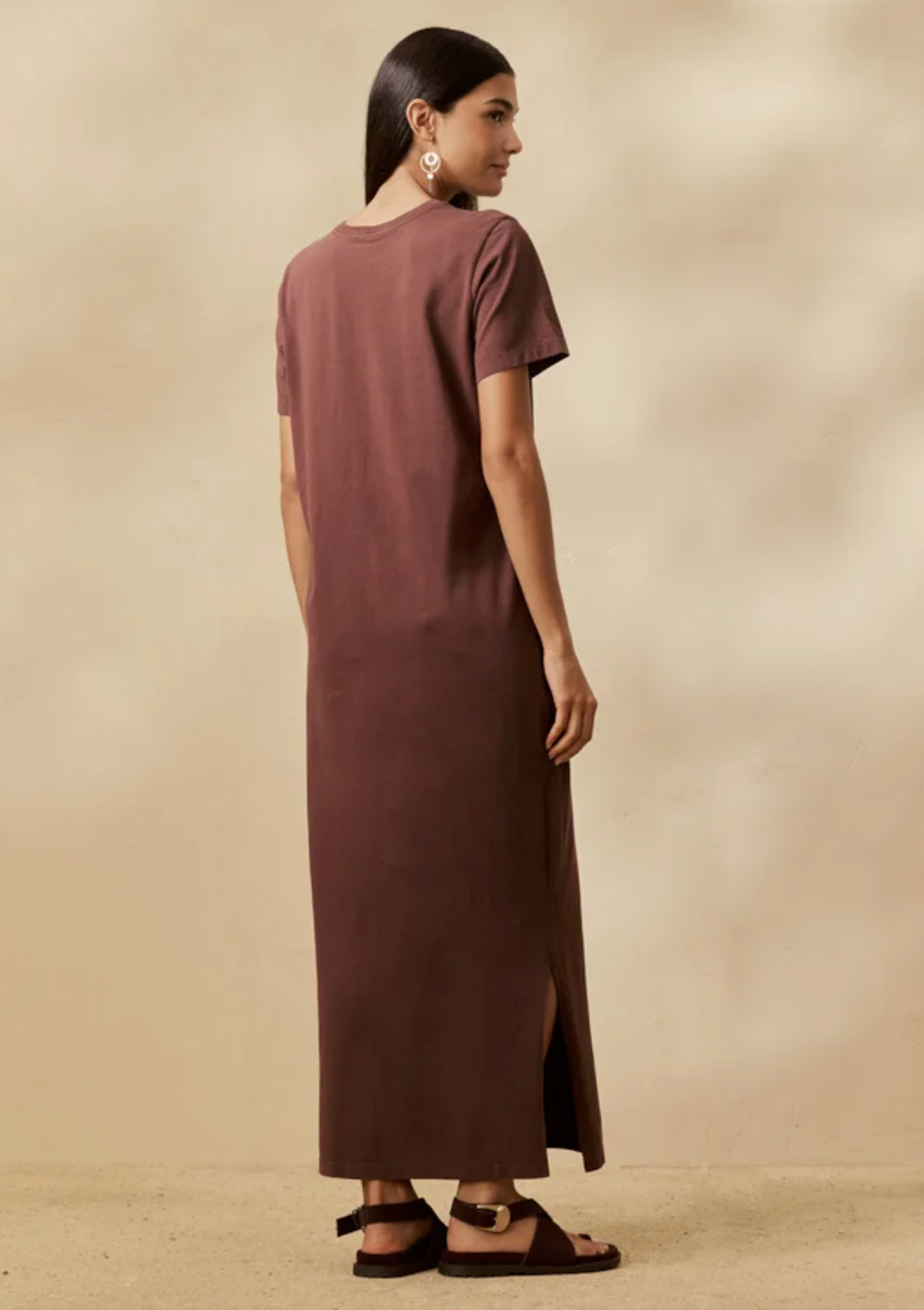 Dilia Dress Dark Brown