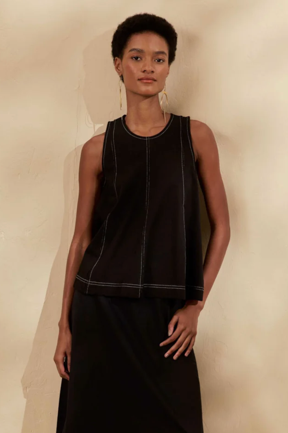 Jasmín Blouse Black