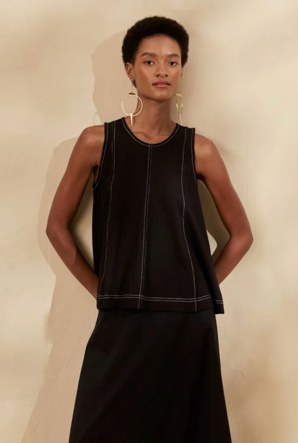 Jasmín Blouse Black