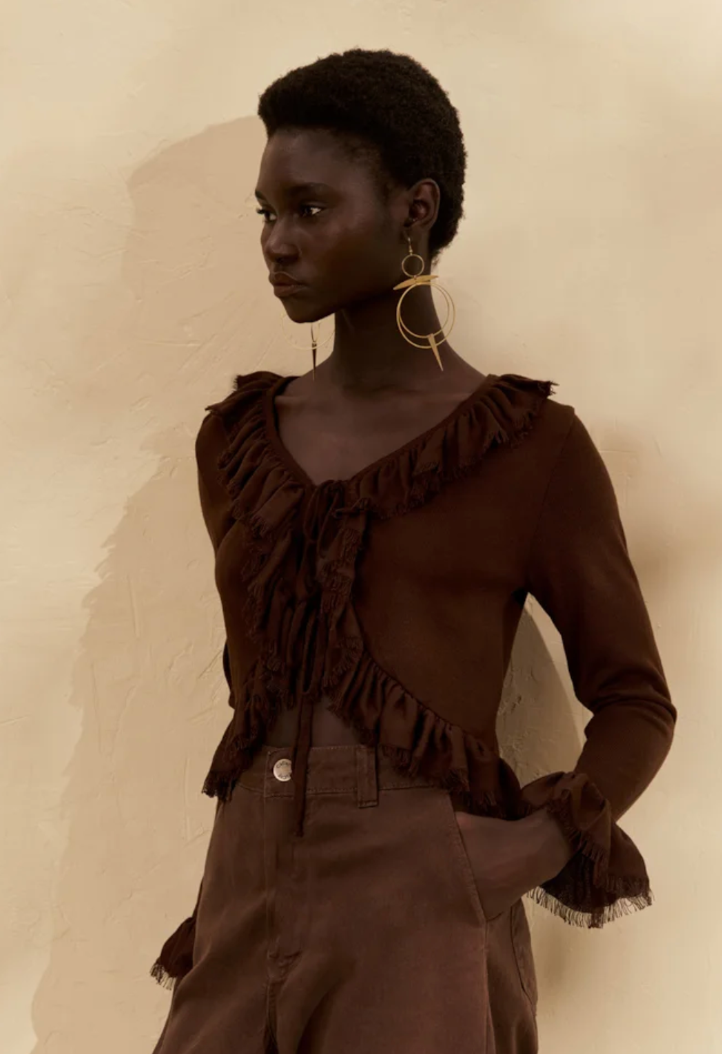 Merida Blouse Brown