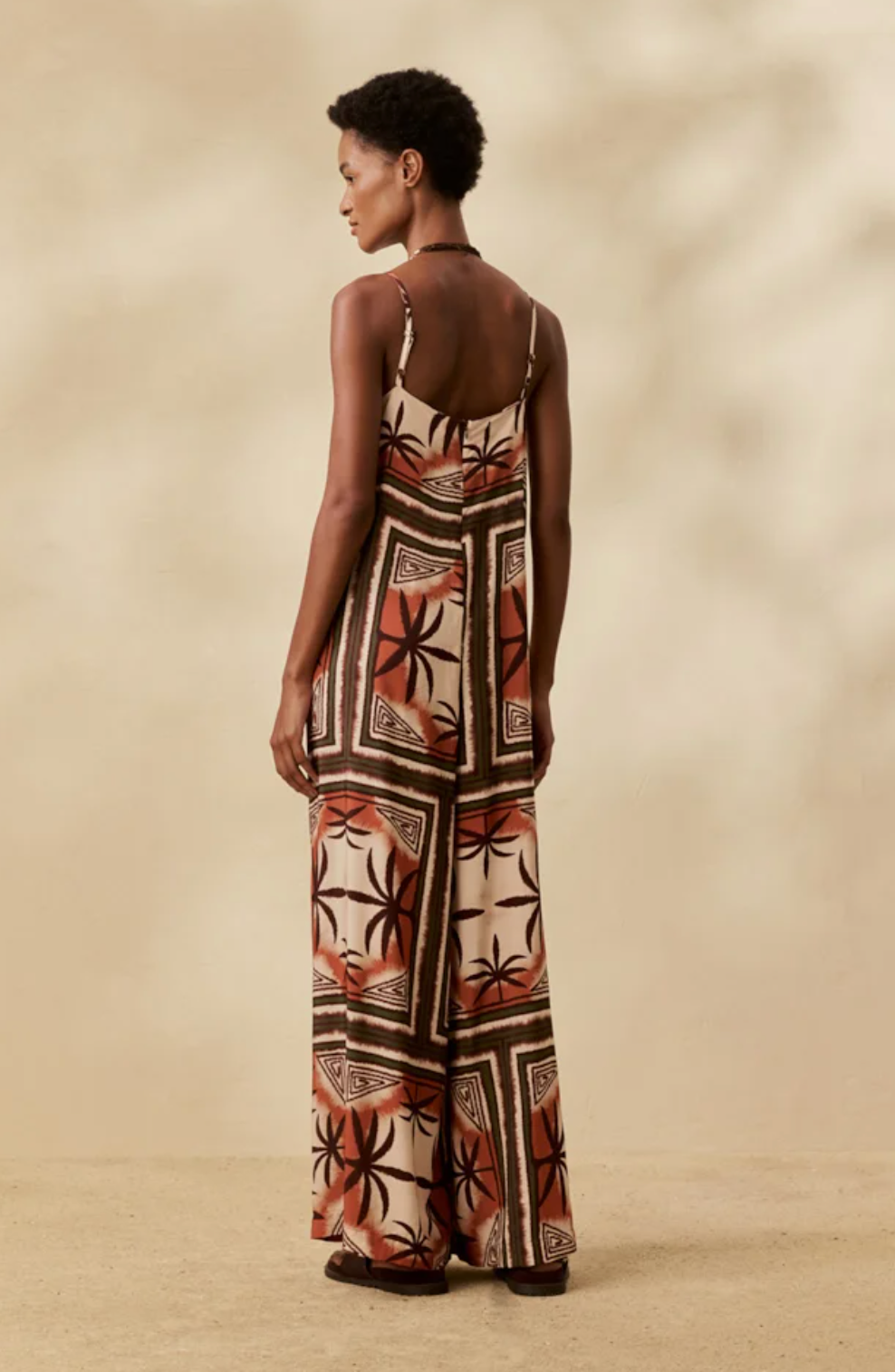 Mirabel Jumpsuit Brown
