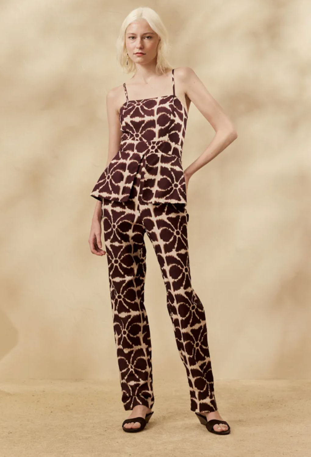 Bianca Jumpsuit Drak Brown