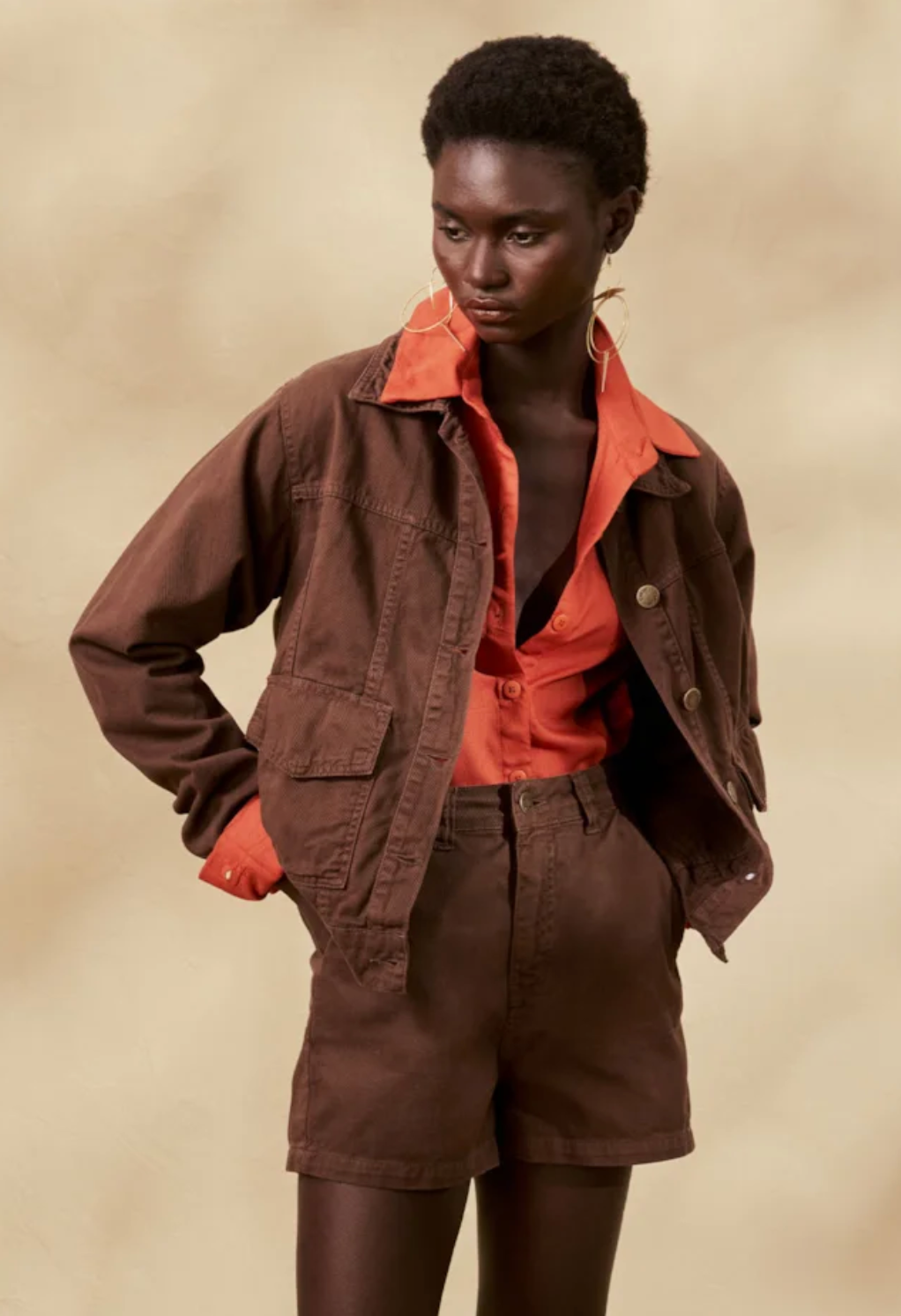 Canopo Jacket Dark Brown