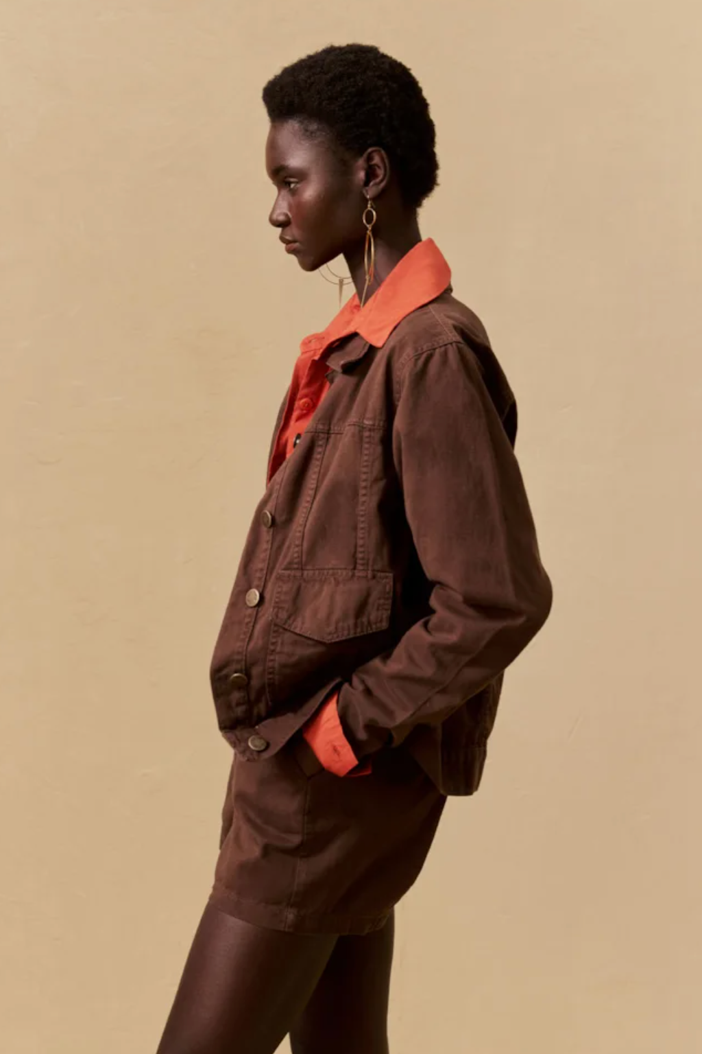 Canopo Jacket Dark Brown