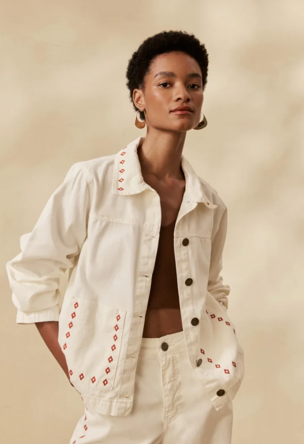 Rigel Jacket Off White