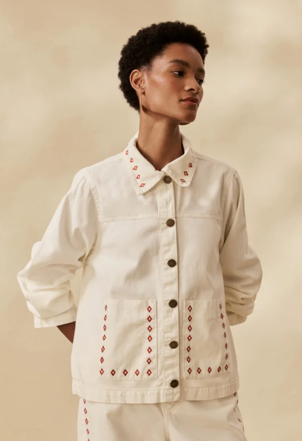 Rigel Jacket Off White