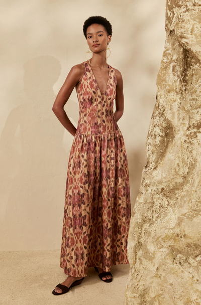 Kentaurus Dress Yellow Multi