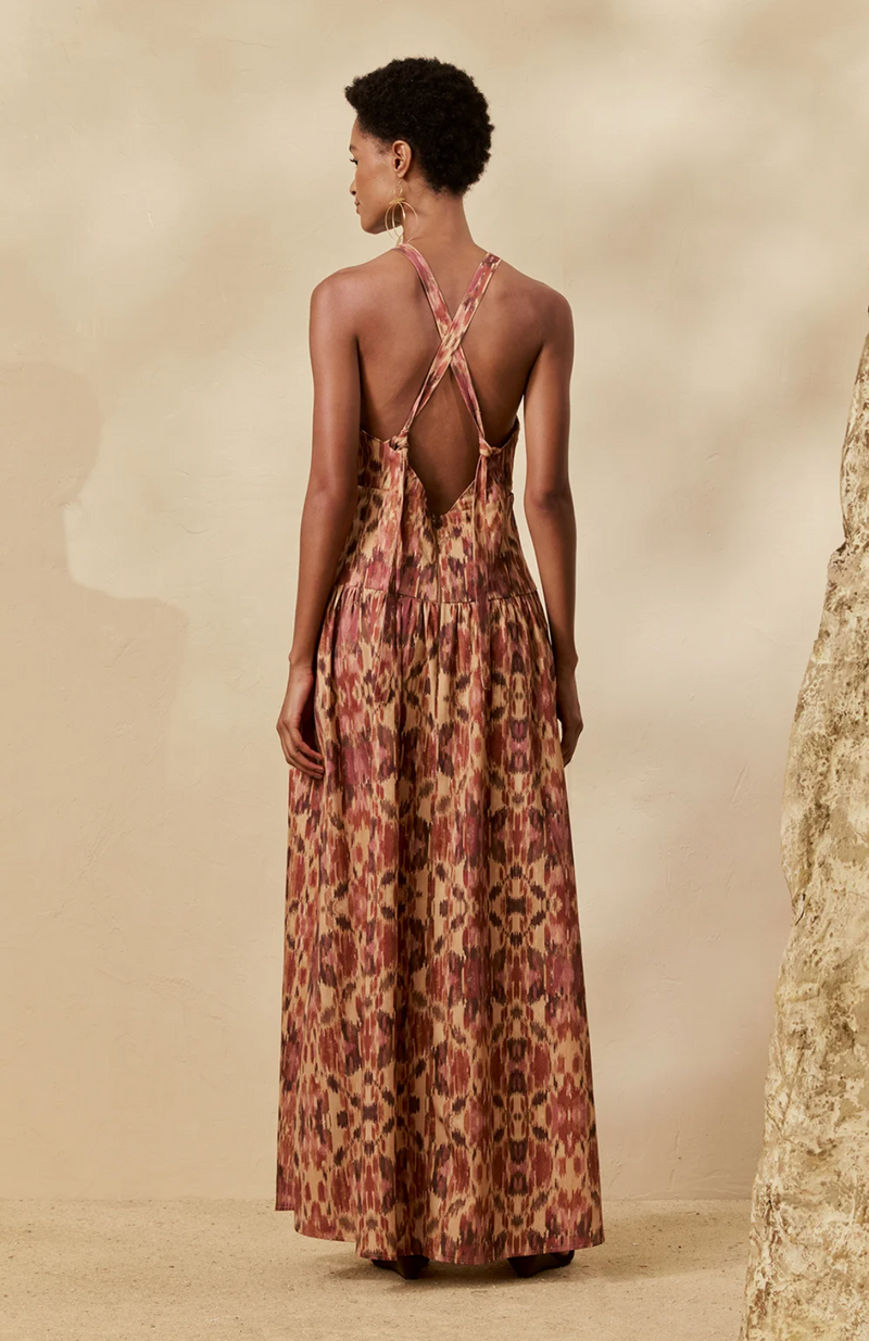 Kentaurus Dress Yellow Multi