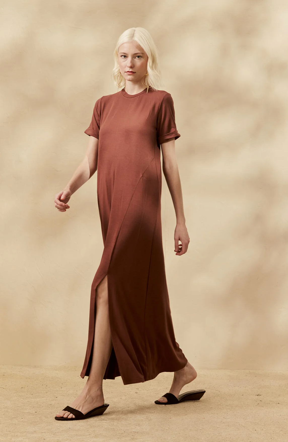 Vega Dress Brown