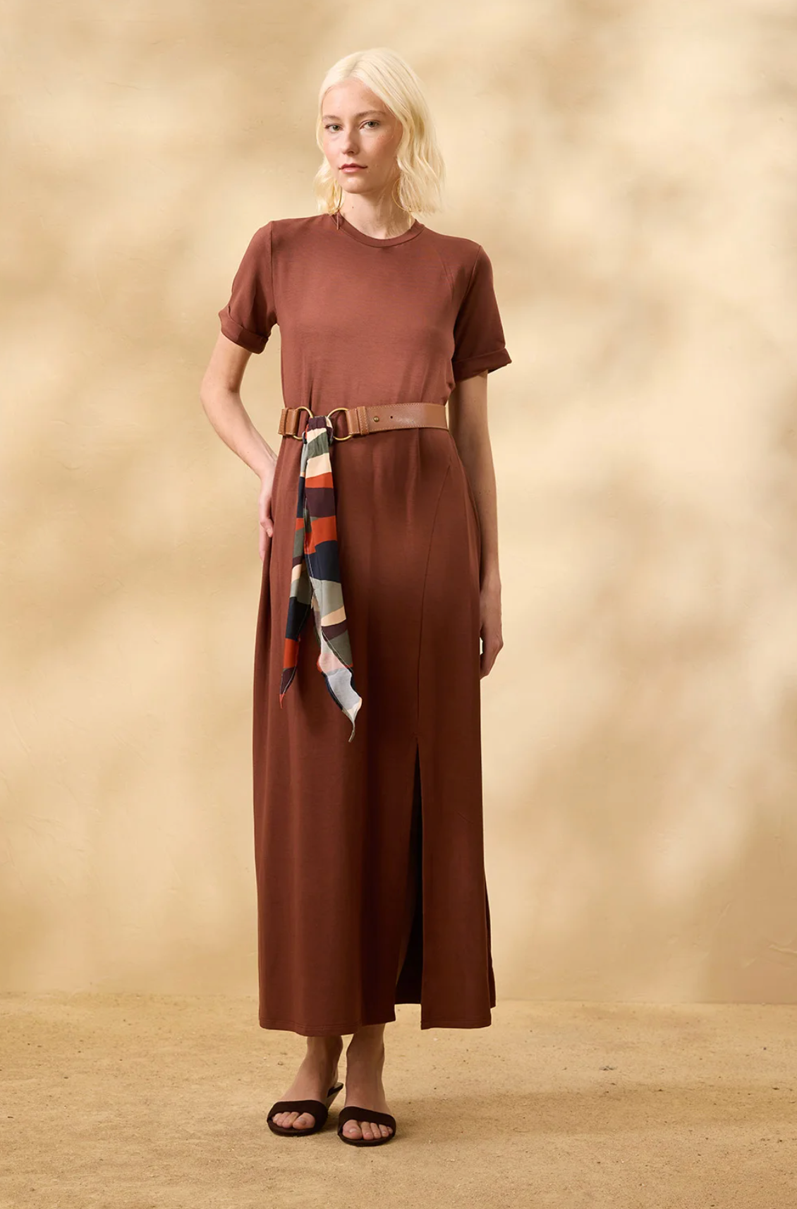 Vega Dress Brown