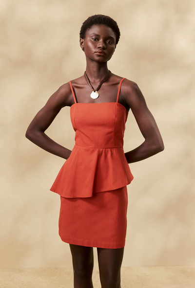 Rigel Dress Orange