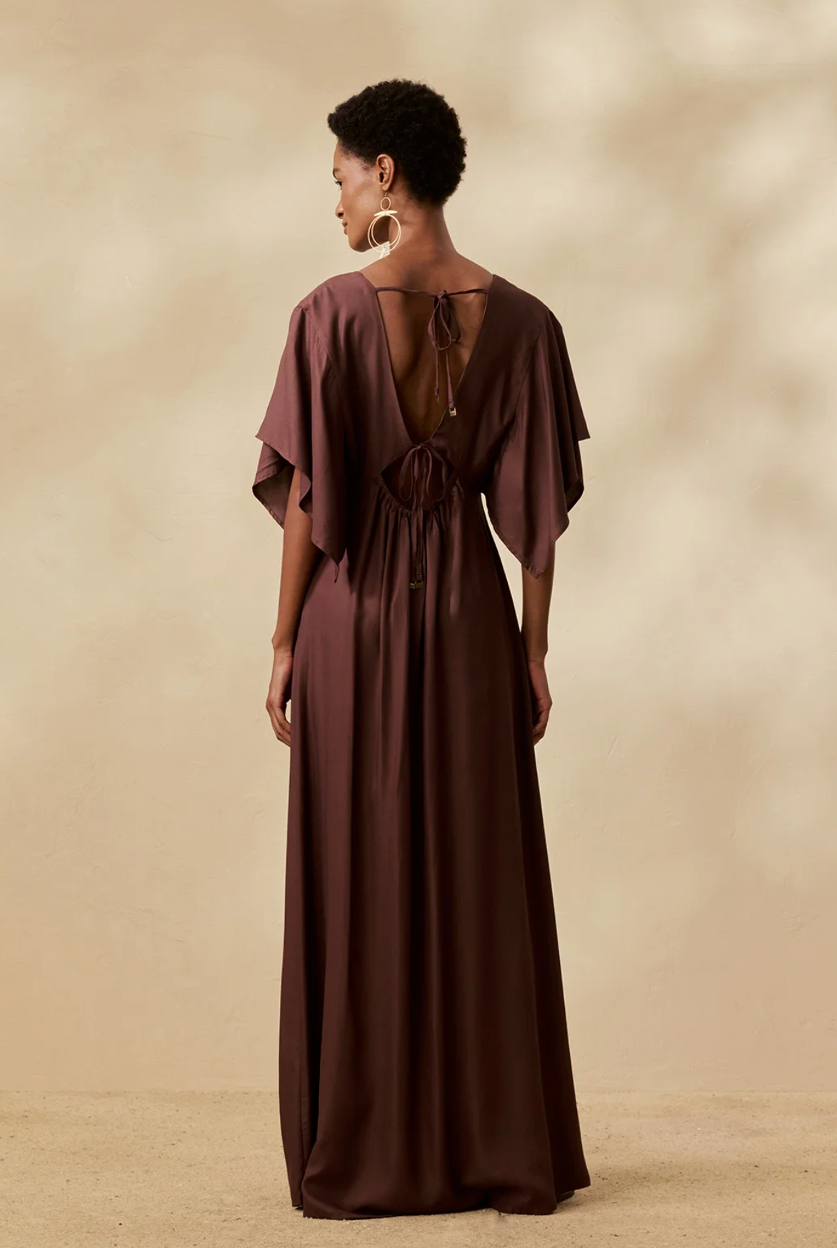 Procion Dress Dark Brown