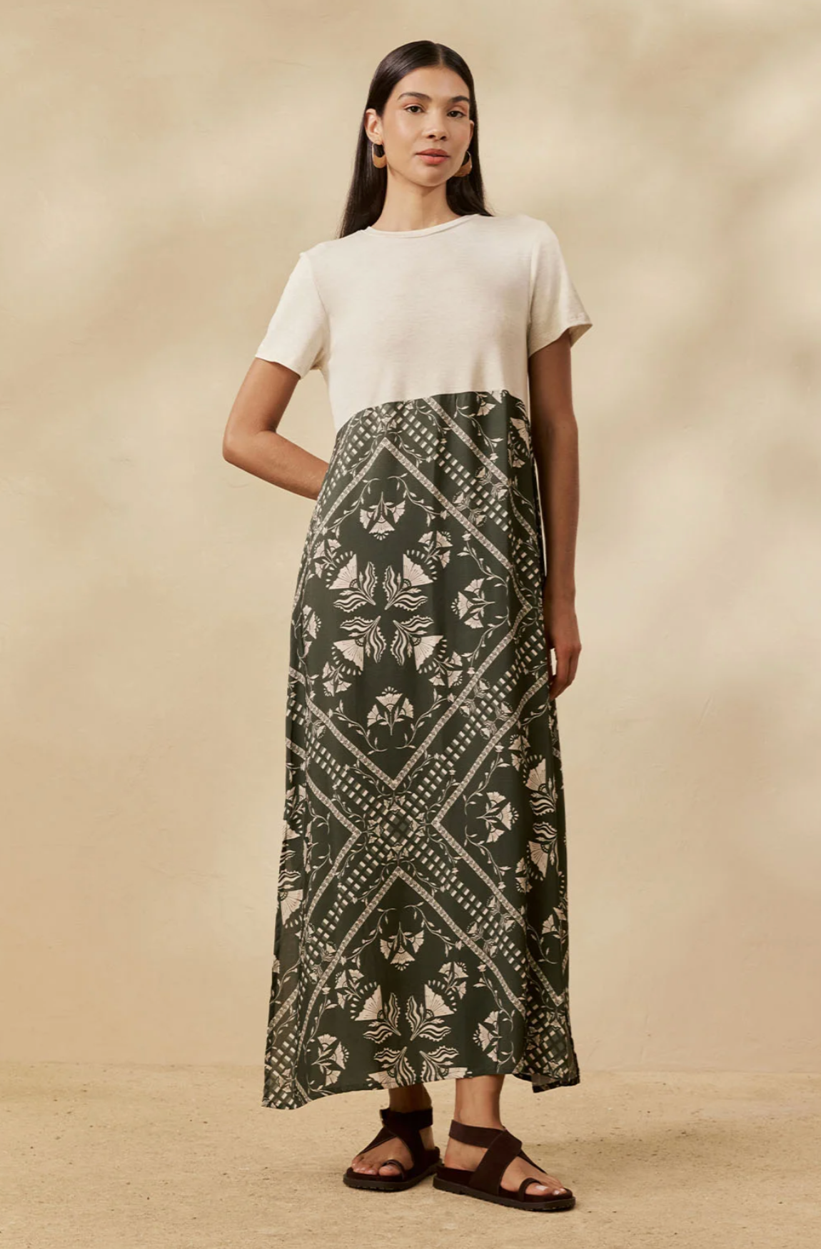 Betelgeuse Dress Dark Green