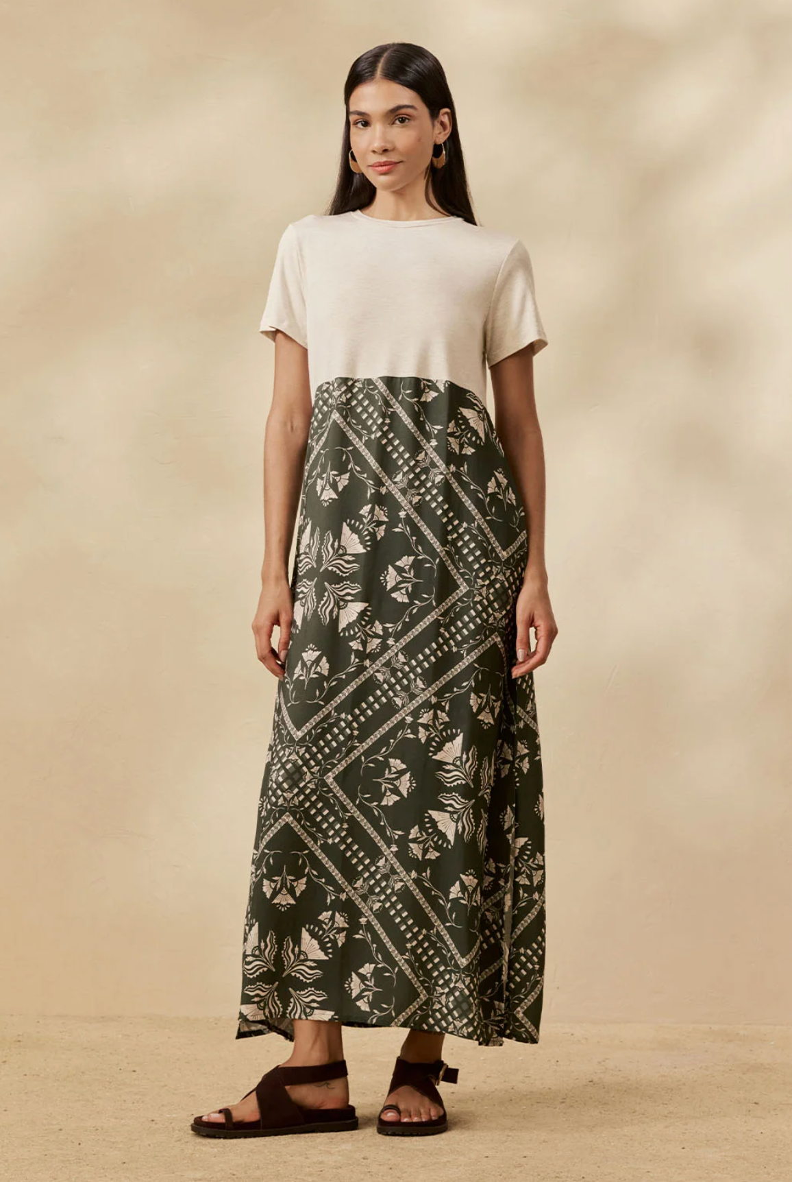 Betelgeuse Dress Dark Green