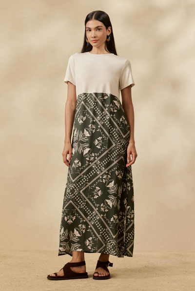 Betelgeuse Dress Dark Green