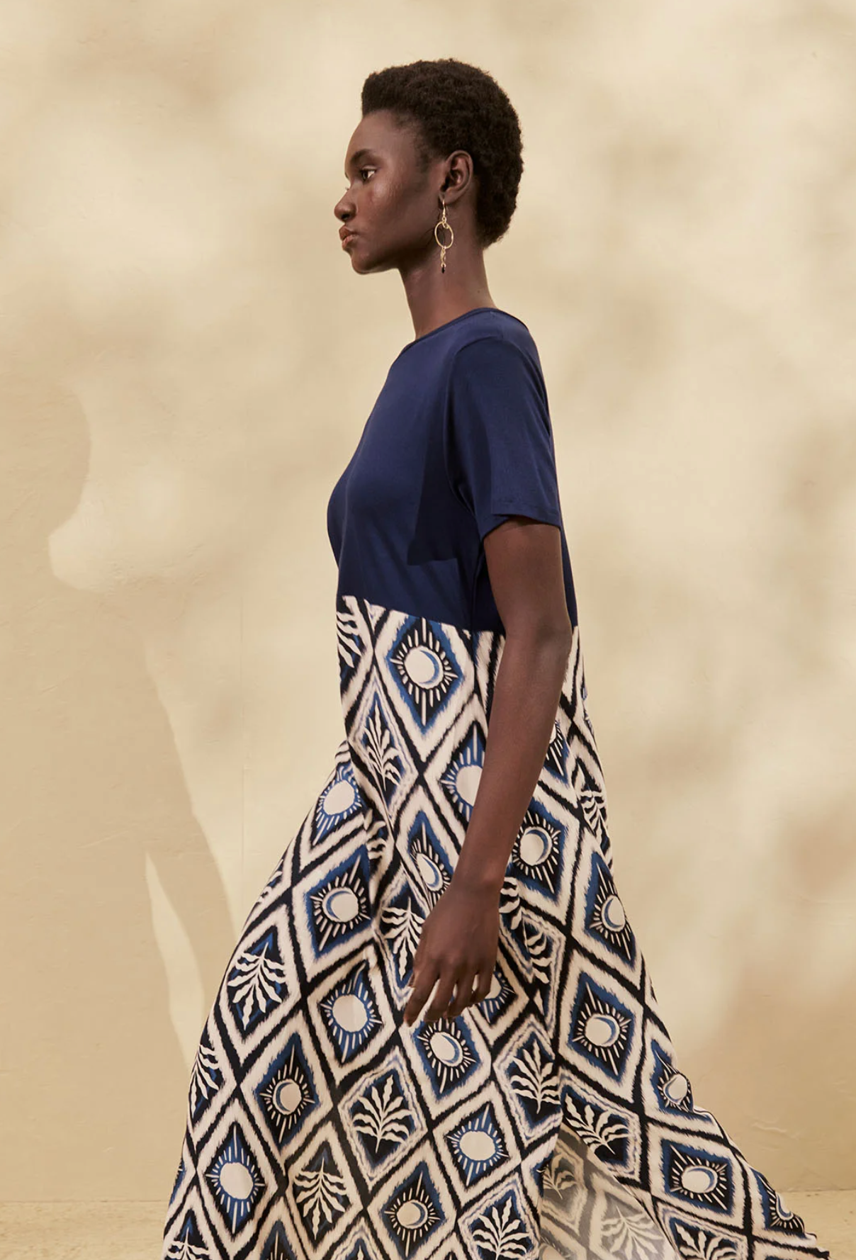 Polaris Dress Dark Blue