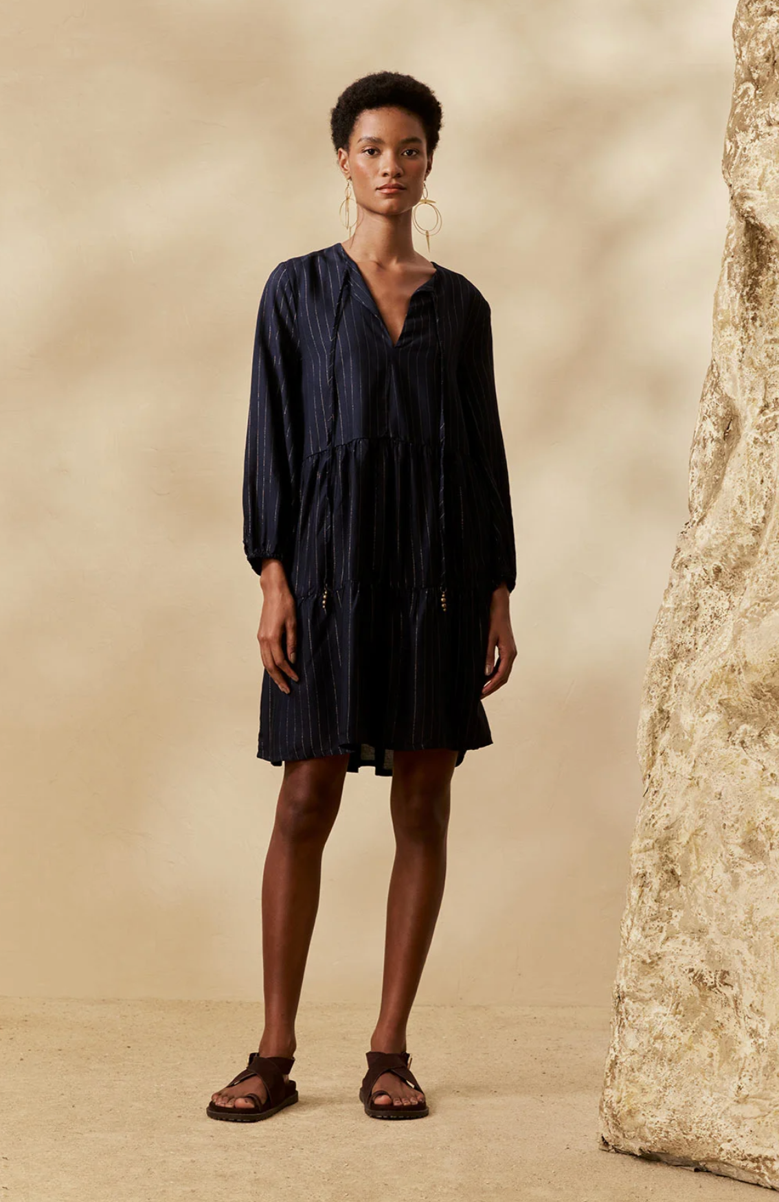 Apus Dress Dark Blue