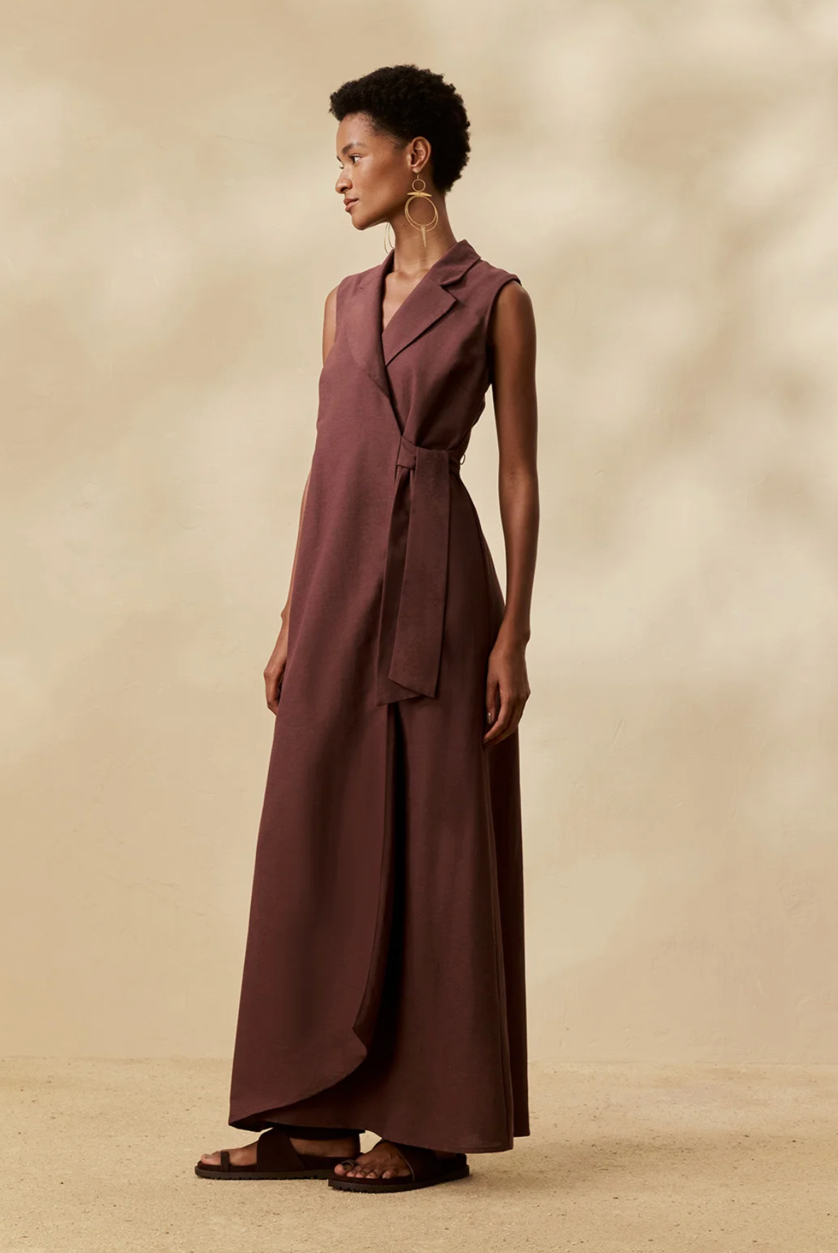 Aries Dress Brown