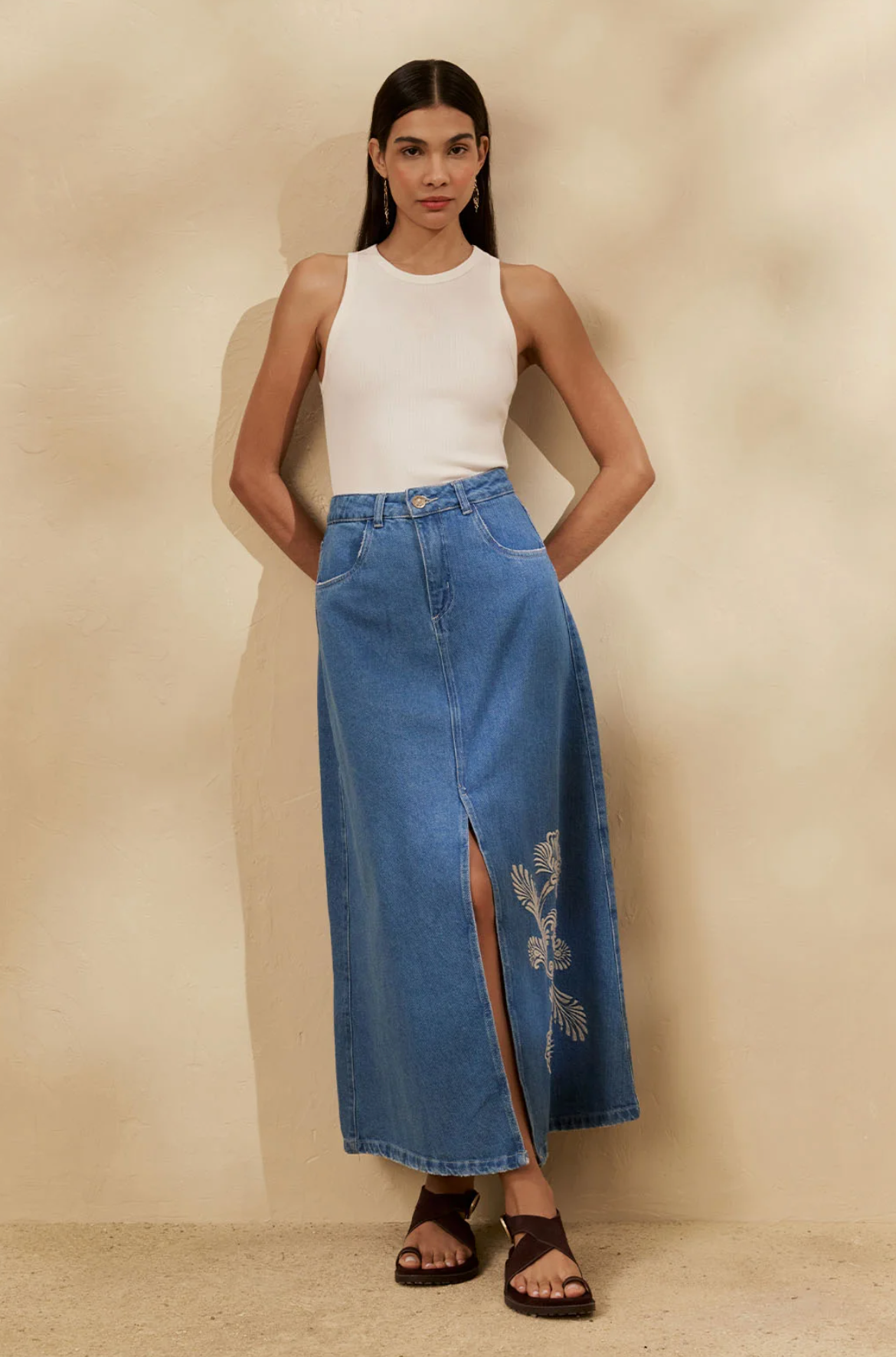 Caelum Skirt Denim