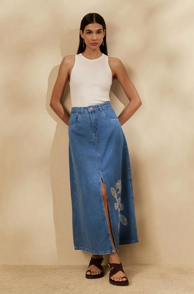Caelum Skirt Denim