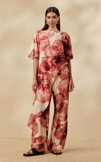 Capricor Blouse Dark Pink