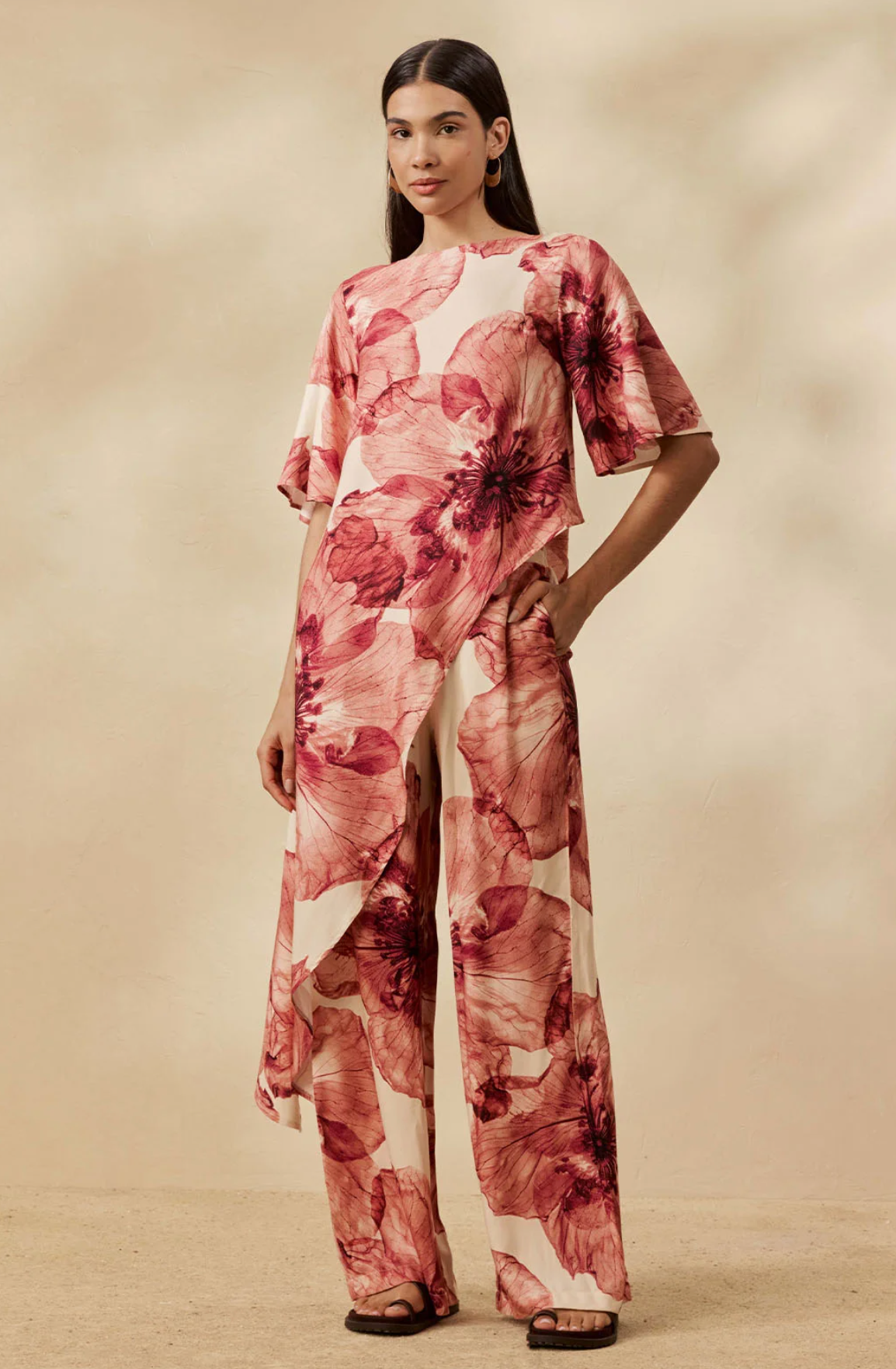 Capricor Blouse Dark Pink