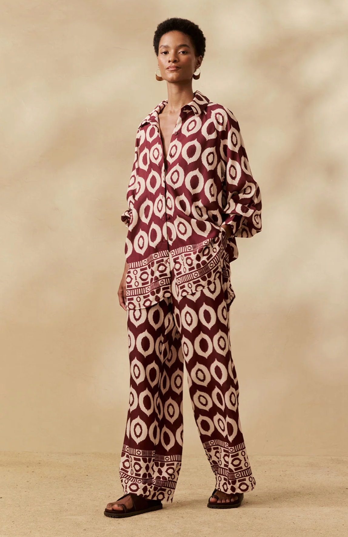 Carina Pant Wine