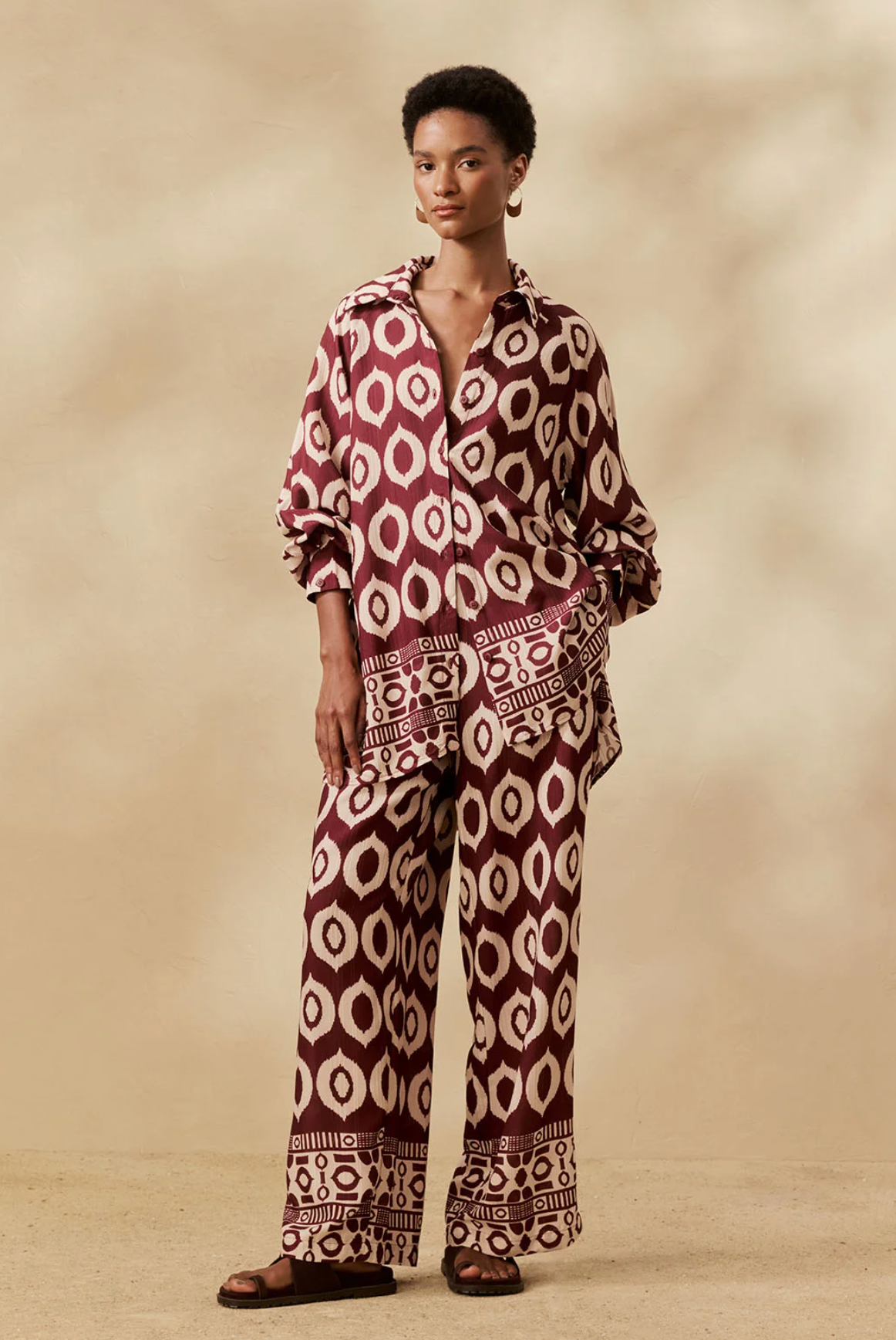 Carina Pant Wine