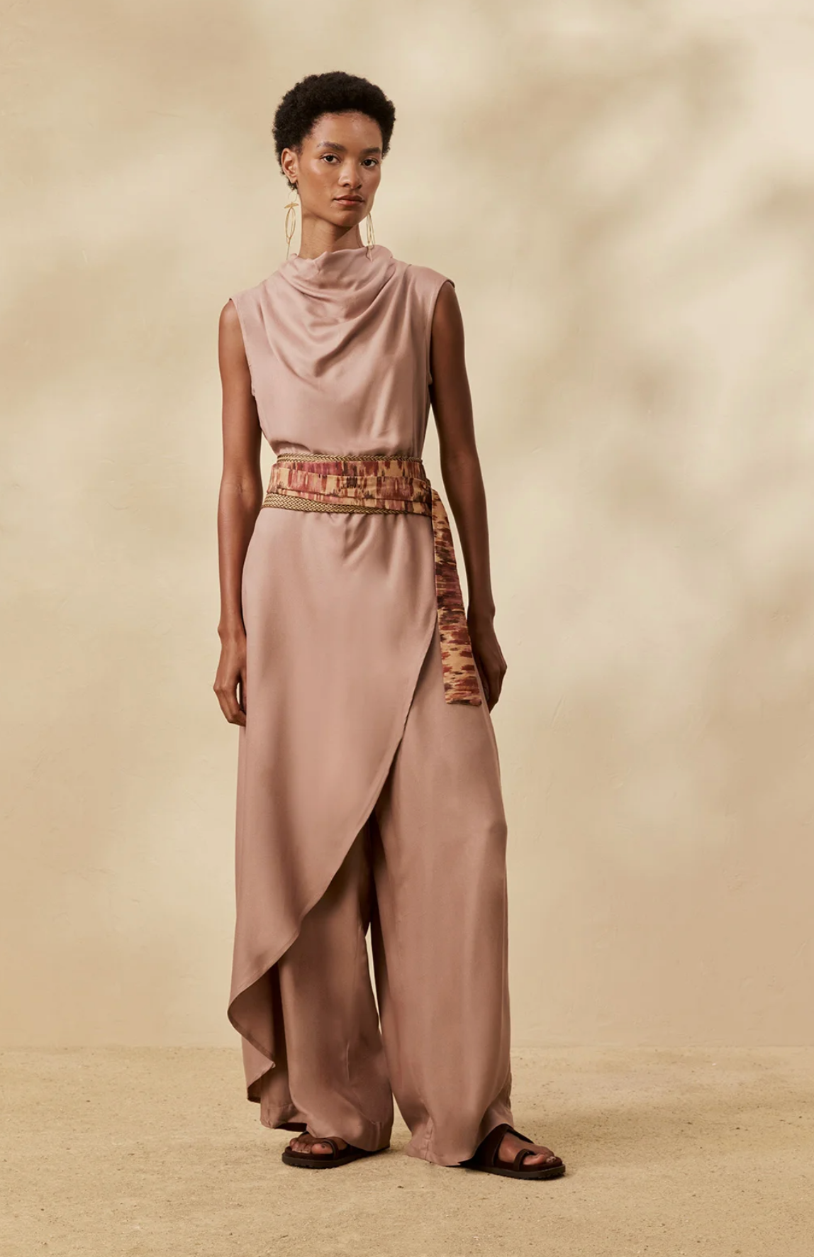 Cefeo Jumpsuit Beige