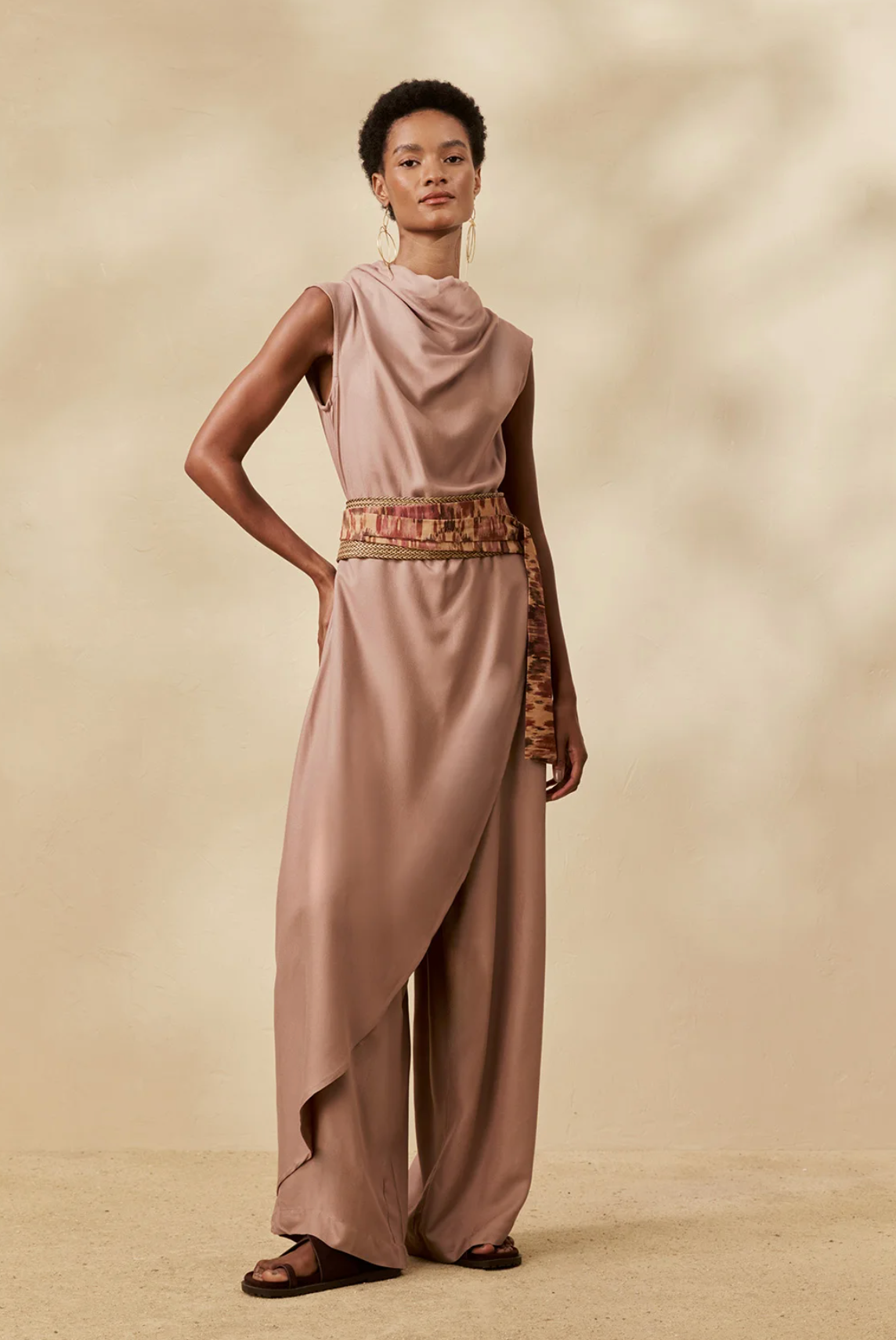 Cefeo Jumpsuit Beige