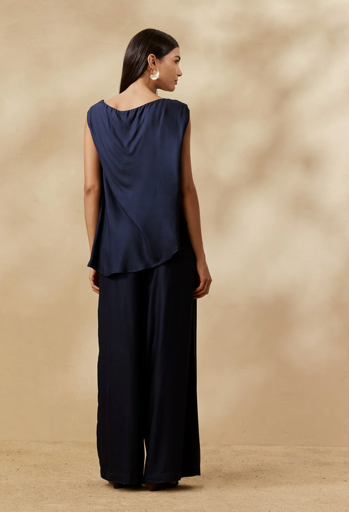 Fornax Blouse Dark Blue