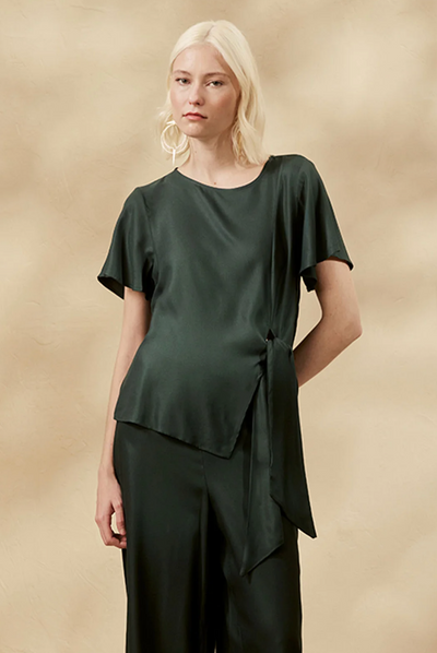 Hydra Blouse Green