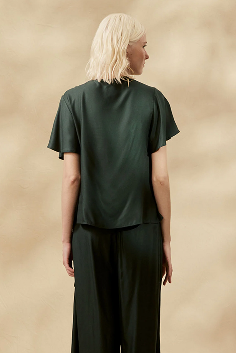 Hydra Blouse Green
